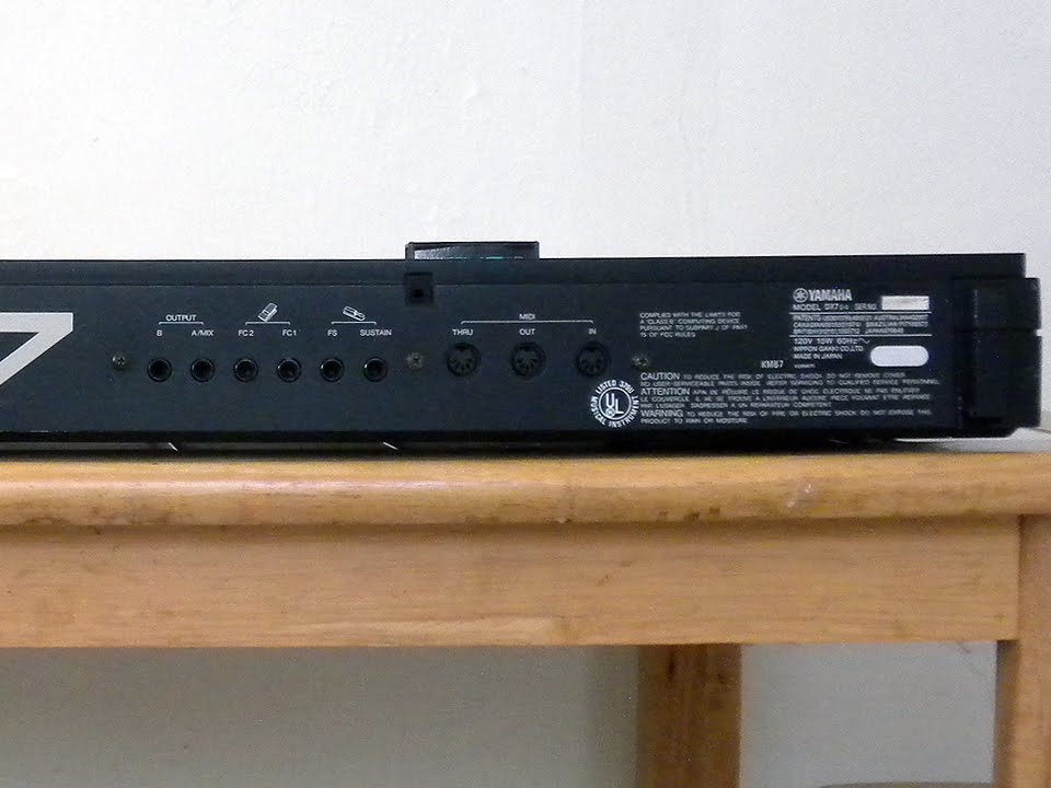 MATRIXSYNTH: Yamaha DX7 IID Classic FM Synth w/ROM Cartridge