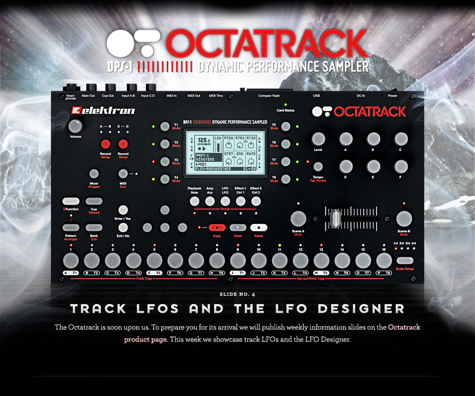 MATRIXSYNTH Elektron Octatrack Update LFOs
