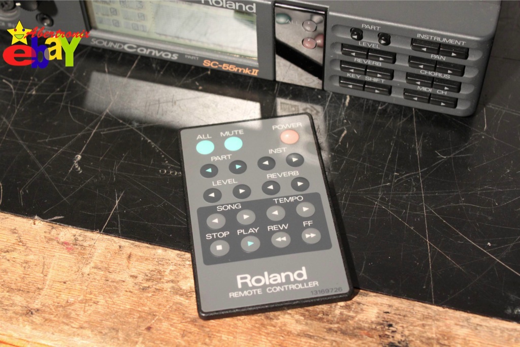 MATRIXSYNTH: Roland SC-55 mkII Sound Canvas with Remote Control