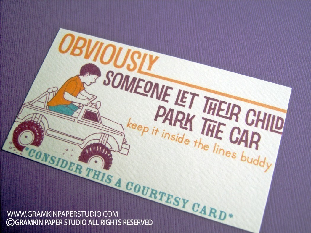 Abundance Where did you learn to park?