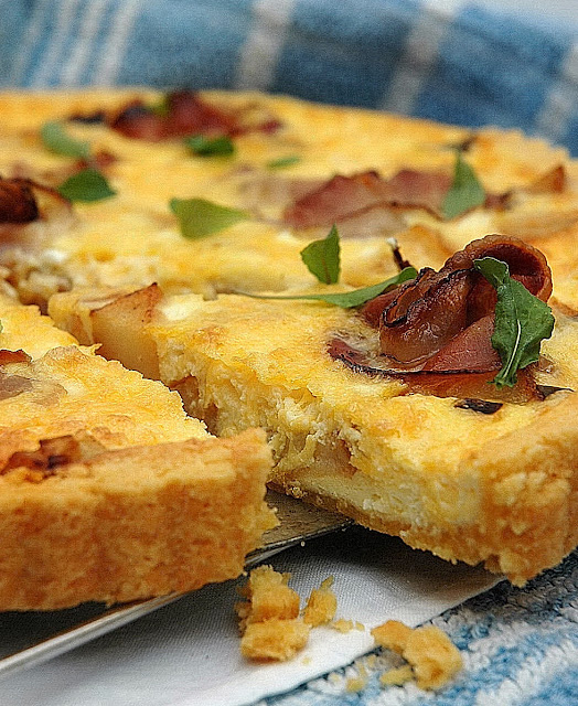 A Quiche or a savory tart? What do you think? - My Easy Cooking