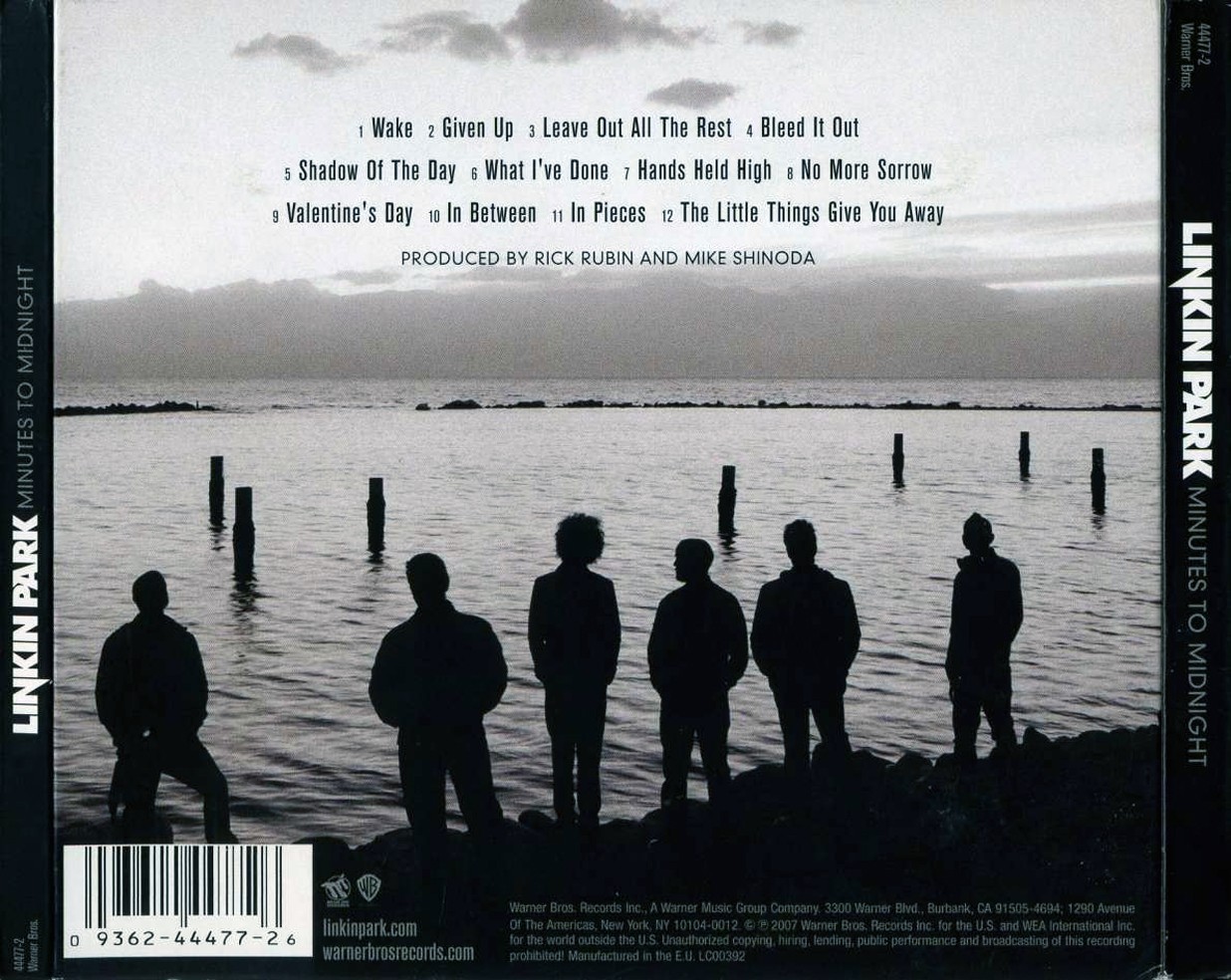Capas de CDs e DVDs de Rock Online!!! ( Capa / Cover ) Linkin Park Minutes to Midnight (2007) Capas de CDs e DVDs de Rock Online!!! ( Capa / Cover ) Linkin Park Minutes to Midnight (2007)