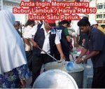 Sumbangan Untuk Program Bubur Lambok pada bulan Ramadhan 2010 / 1431Hijrah