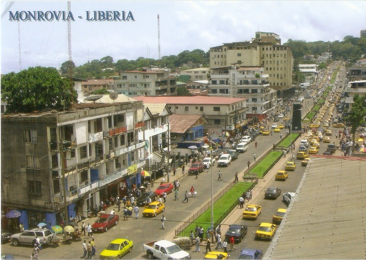 Postcard A La Carte 2 Liberia Monrovia