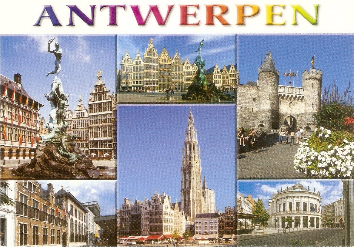 Postcards of UNESCO World Heritage Tentative List Belgium Historic