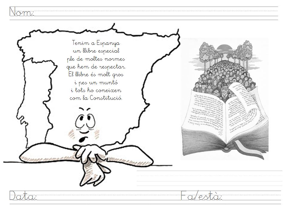 Mi grimorio escolar POESÍA DE LA CONSTITUCIÓN
