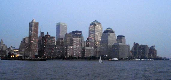 Jantar romantico em Nova York: cruzeiro no Rio Hudson