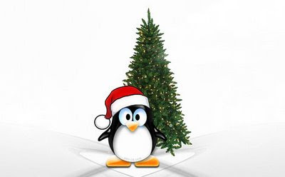A penguin Christmas