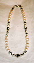 Wedding Collection - freshwater pearl and longer sections of Bali silver