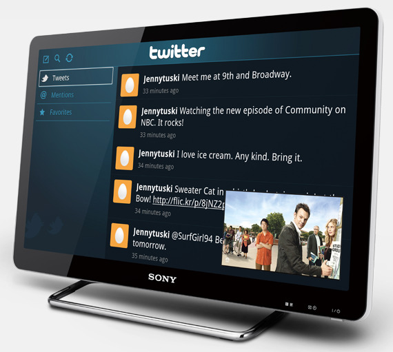 SONY TV repotenciada con GOOGLE ICCweb