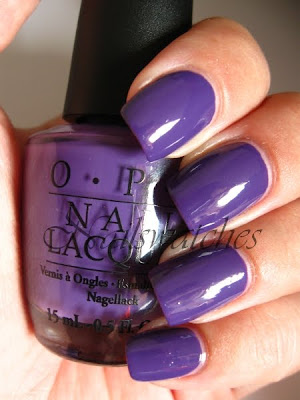 opi shrek collection 2010 funky dunkey purple creme grape nailswatches