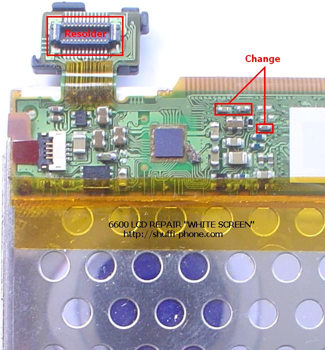 Just old 6600 6600 LCD Repair
