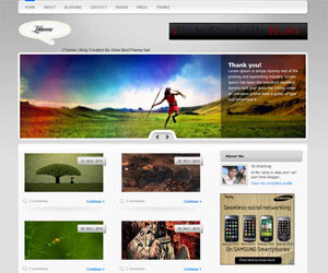 I Theme | Blogger Template