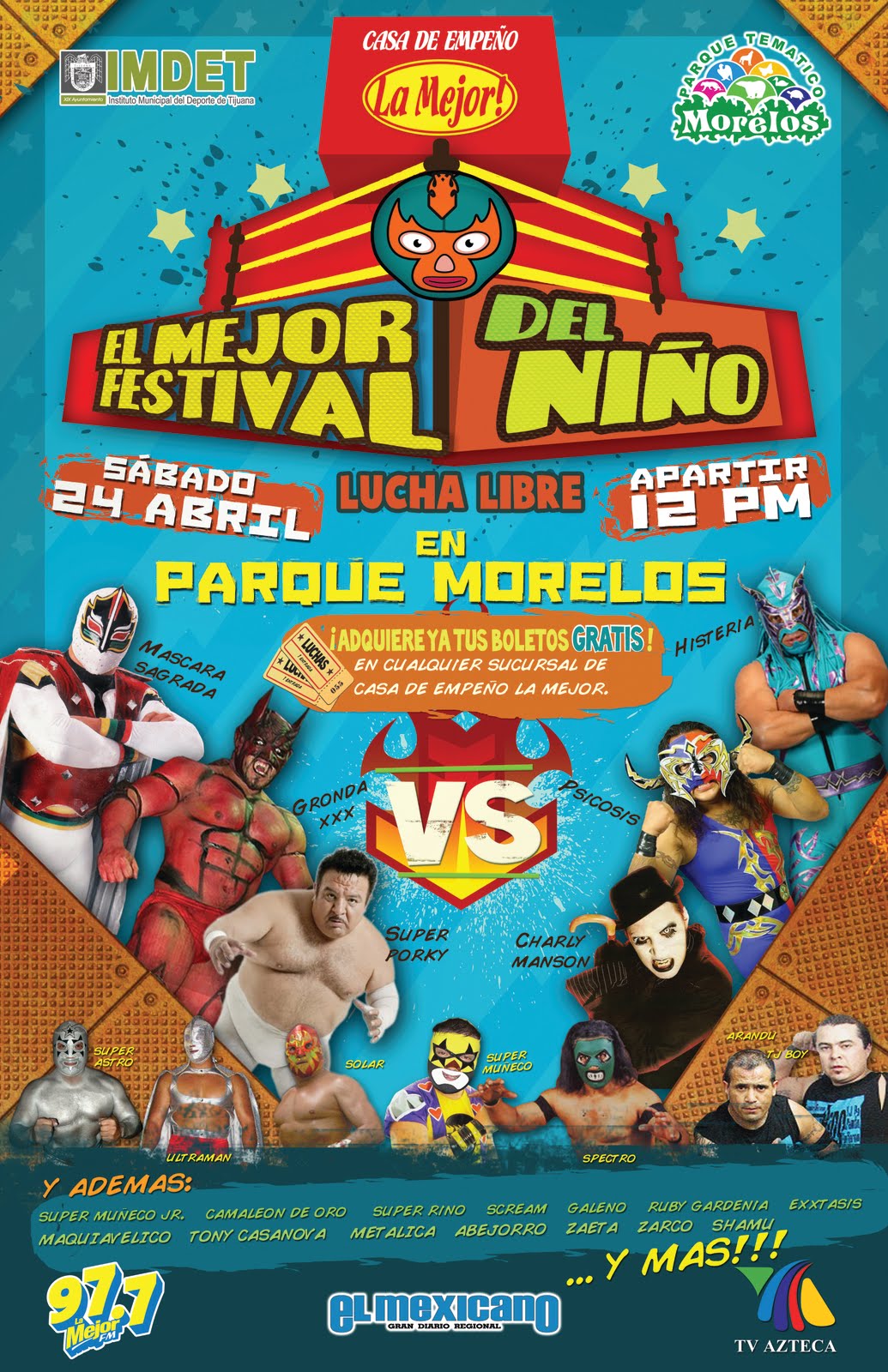 Lucha Libre Parque Morelos