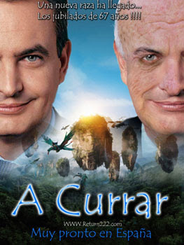 Zapatero y la jubilación a los 67 años: obra de Curi / Return222.com