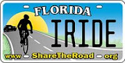 Share The Road License Plate