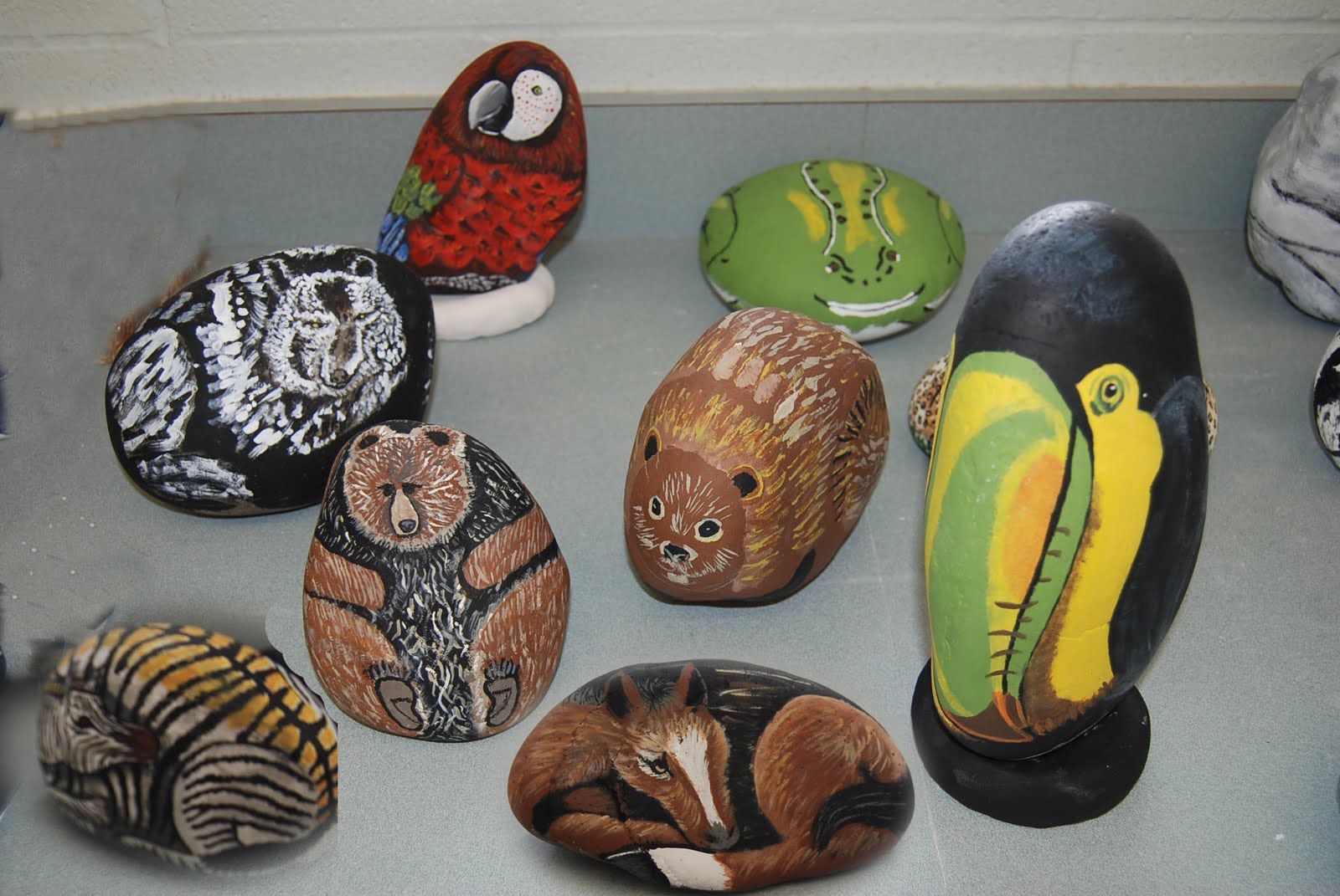 Think Like An Artist 2009-2010: Painted Rocks