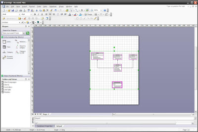 sql solace: Visio 2007 : Reverse Engineering a SQL Server Database