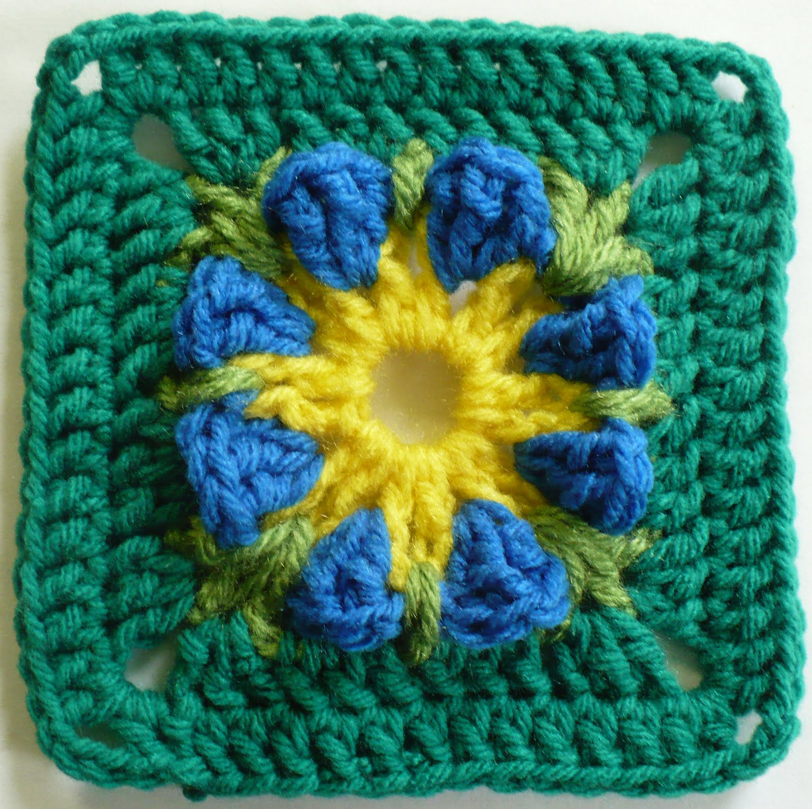Cross Afghan Square Crochet Pattern - Free Crochet Pattern