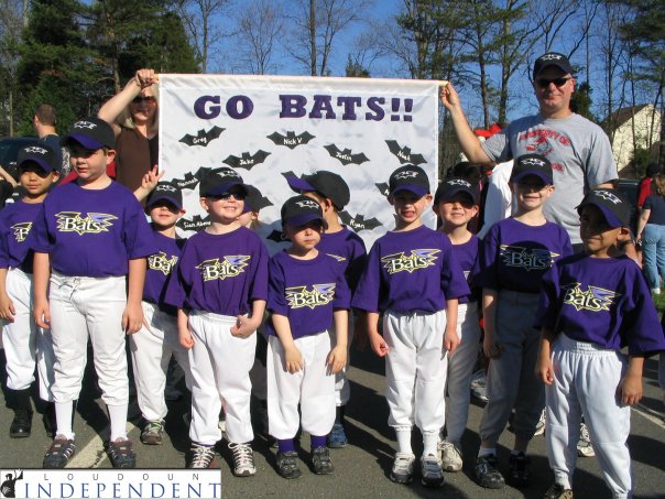 The Bats on Little League Opening Day...