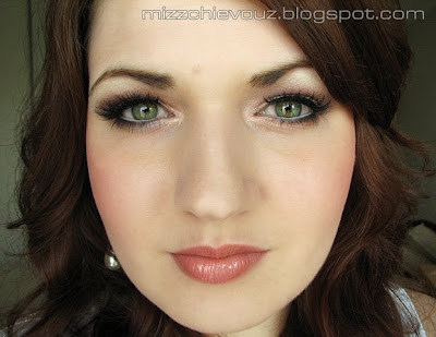 hair color with green eyes. And if you have green eyes,