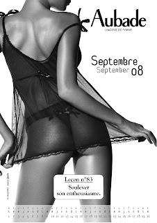 aubade calendrier 2008