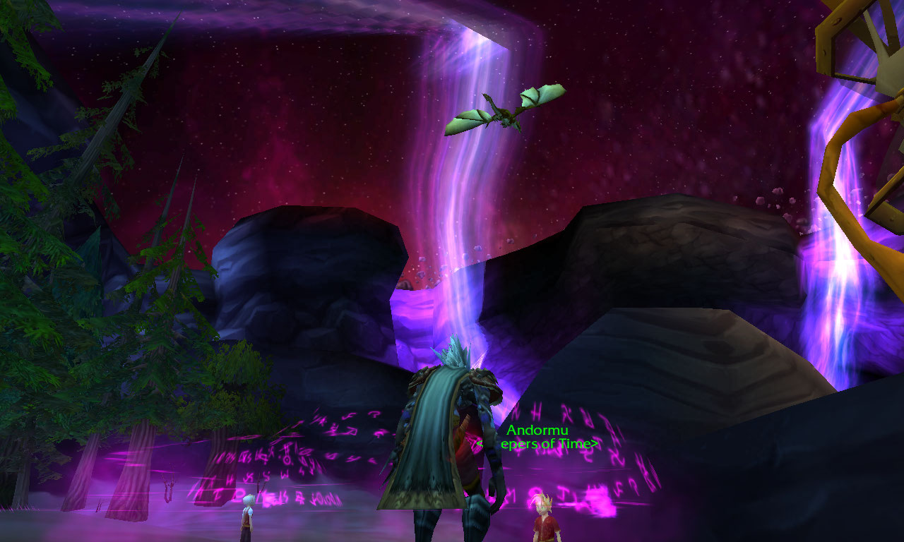 WoW Screenshots Dungeon Caverns of Time Escape from Durnholde