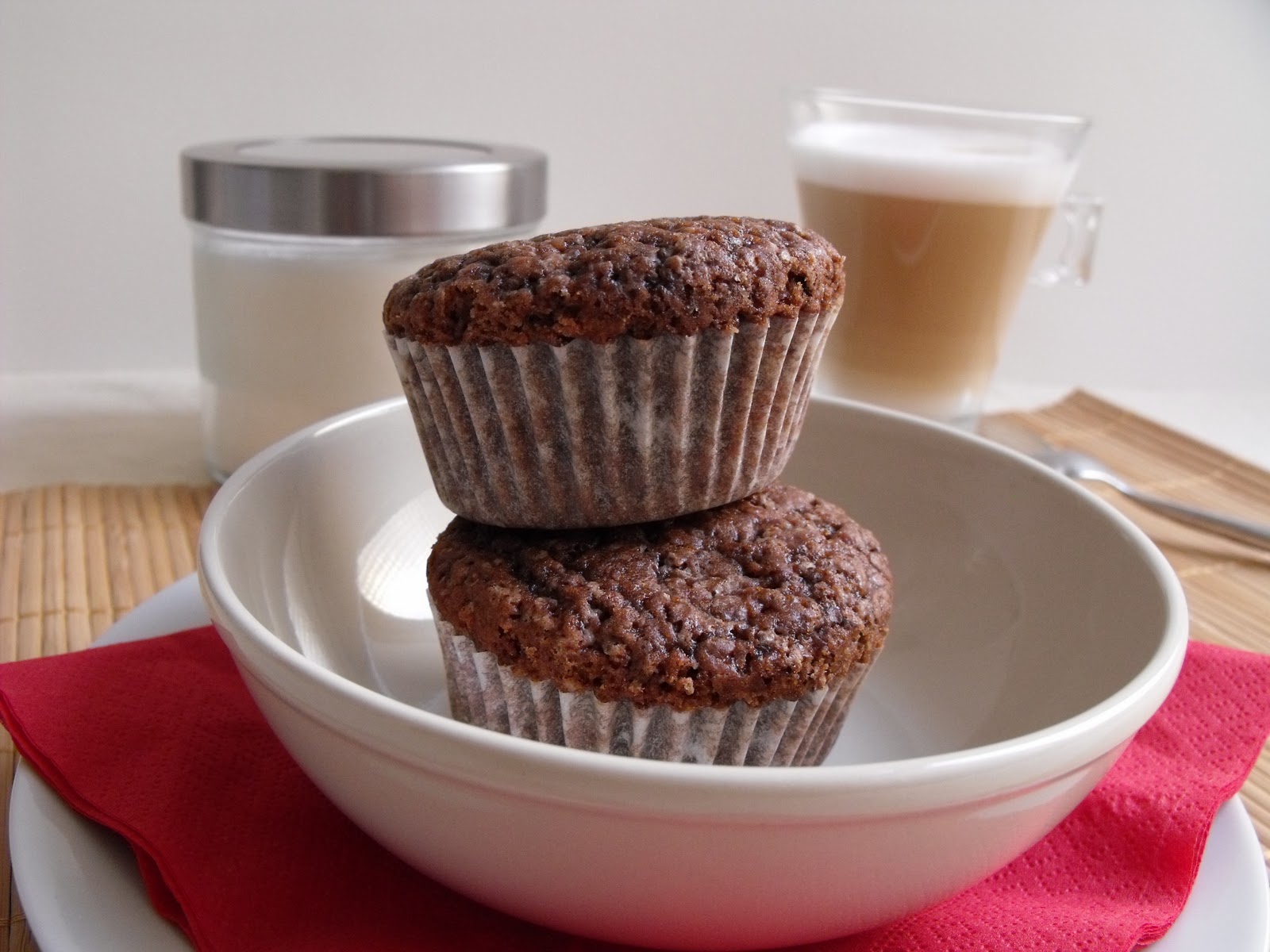 Muffins de chocolate parte III Cocinar es ponerse