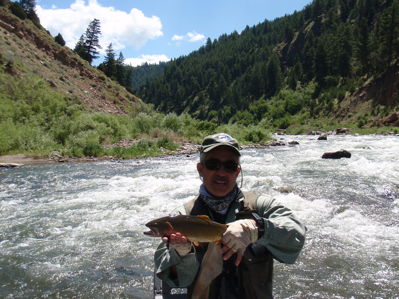 Fly Fishing Adventures Teton River "The Slide"