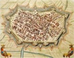 Antica piantina della Città di Lucca