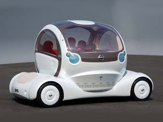 Nissan pivo 2 electric concept car #5