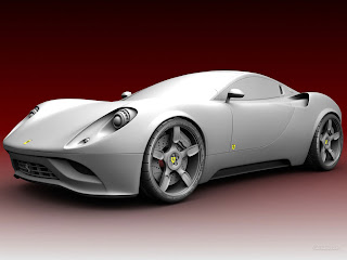 Type Amazing design Model Ferrari Dino concept car