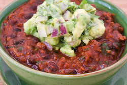 Black Bean and Beef Chili with
