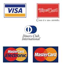 Aceitamos Todos os Cart&otilde;es!