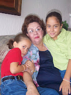 Granny, my sister and me.