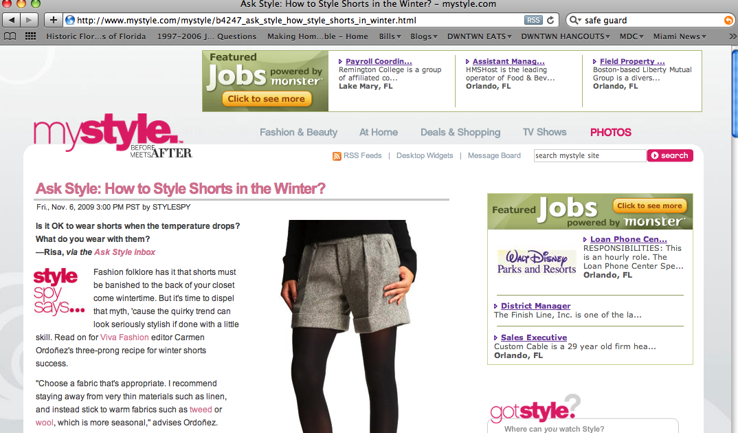 Viva Fashion Blog Featured on Style Network's Website | Viva Fashion