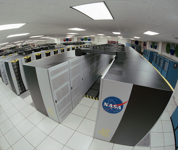 This is Pleiades, NASA's largest, most powerful supercomputer!