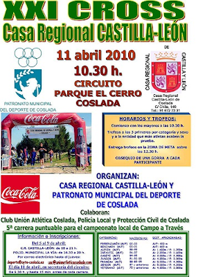 PROPUESTAS PARA EL FIN DE SEMANA ( Propuesta 2ª Cross - Casa Regional Castilla-Leon‏)