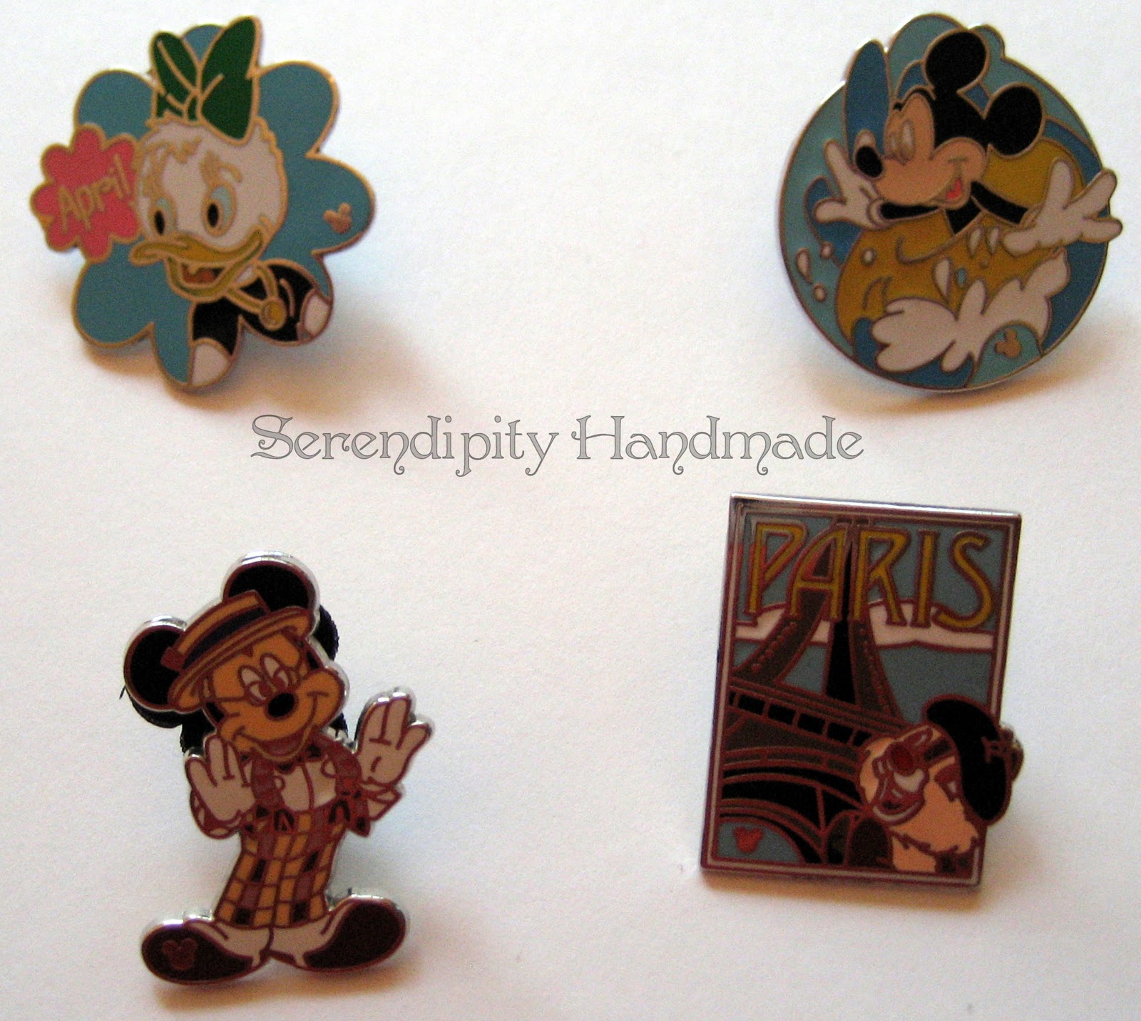 Serendipity Handmade Tomorrow's Vintage Collectibles Disney Pins