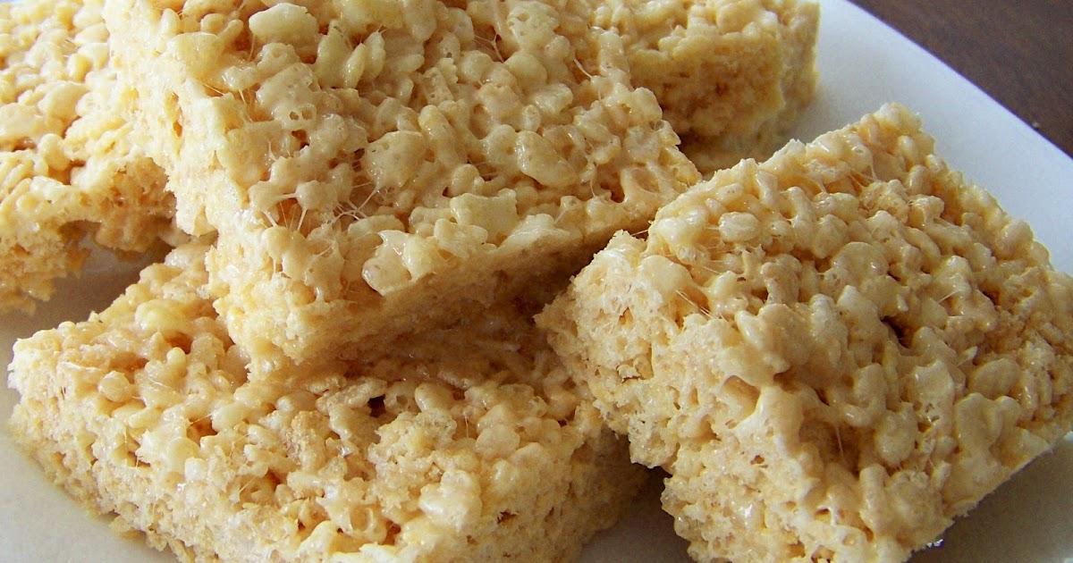 Siggy Spice: Brown Butter Sea Salt Rice Krispy Treats