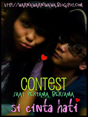 "contest saat pertama bersama si cinta hati".