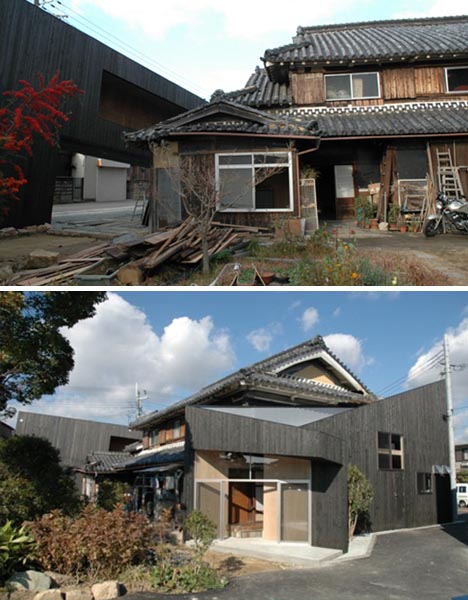  Rumah  Hankai Rumah  Kuno  diantara Rumah2 Modern di Jepang  