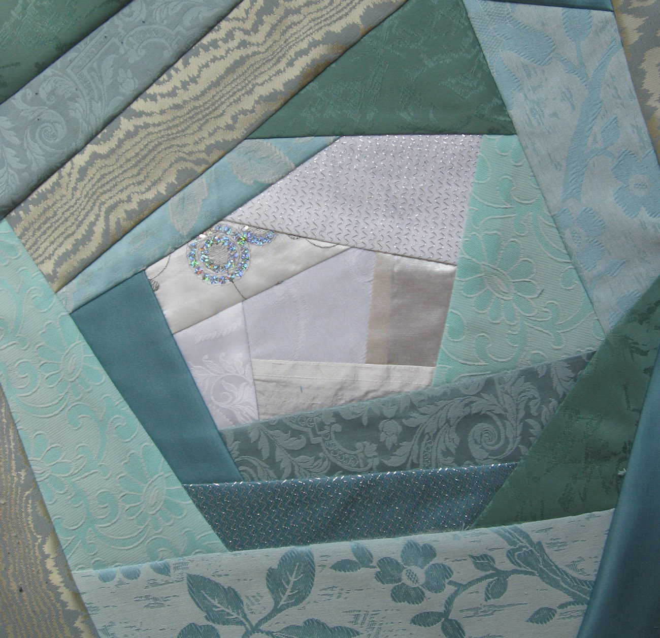 Лоскутное шитье спираль