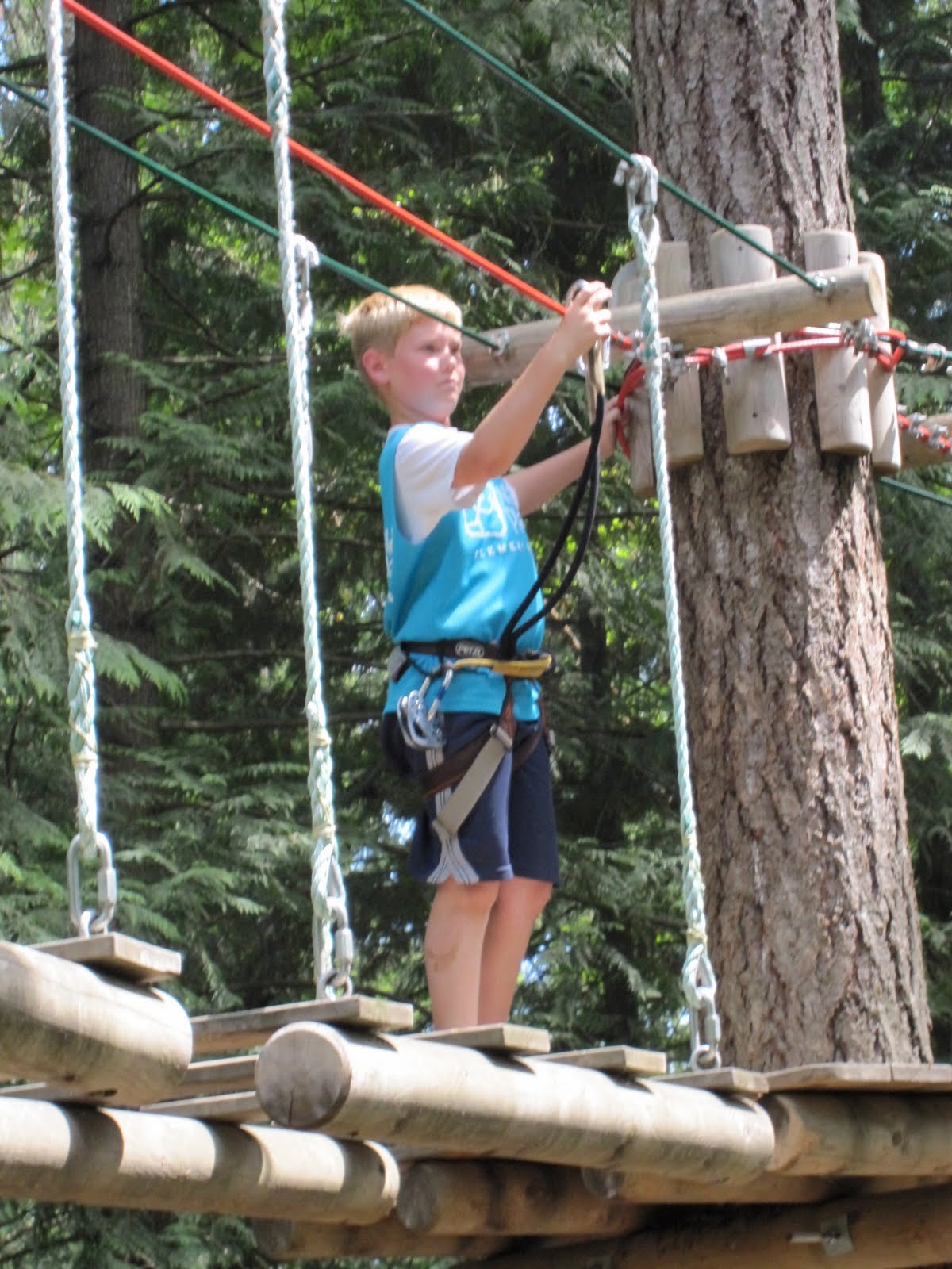 Traveling the country in an RV Zip Lines!