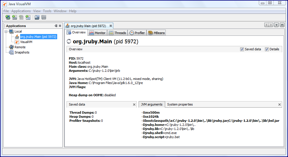 [jirbJvmArgumentsDisplayedInVisualVM.png]
