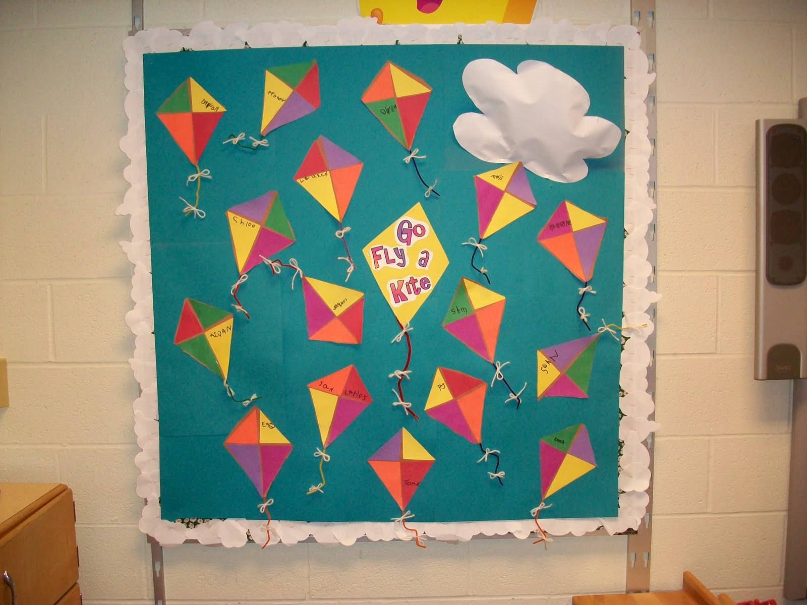 Kite Bulletin Board Sayings