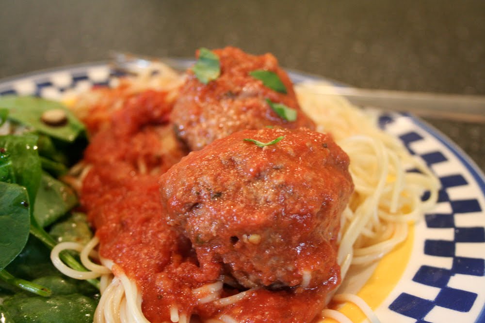 Lisa Cooks Slow Cooker Meatballs in Marinara Sauce