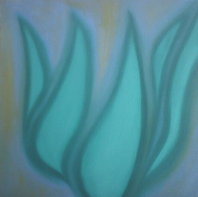 FOLHAS 1 (ÓLEO S/TELA 30 X 30 CM)