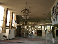 Dusty interior of vacant VBI