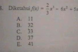 Kesalahan Soal Ujian Nasional Matematika TP. 2008/2009